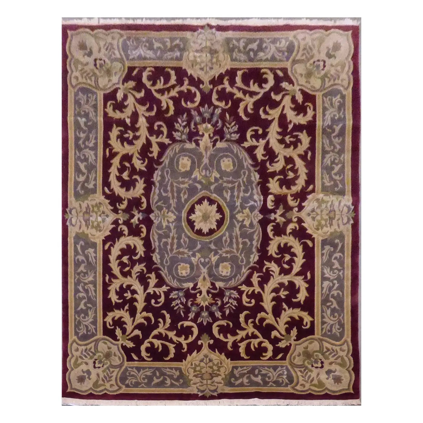 Indian Hand-Knotted Rug 11'1'' X 8'5"